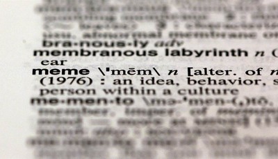 
              The word meme, from the 11th edition of Merriam-Webster